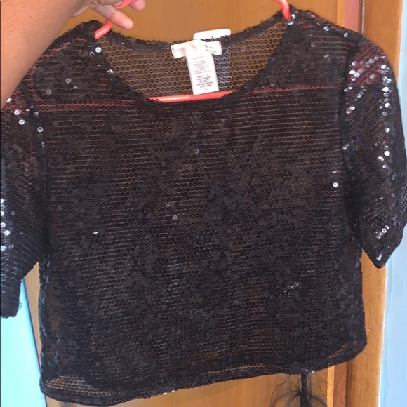 sequin top - Picture 2 of 2
